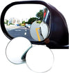 Car Round Mirror Rear View Blind Spot Wide-angle Lens – 2 Pcs